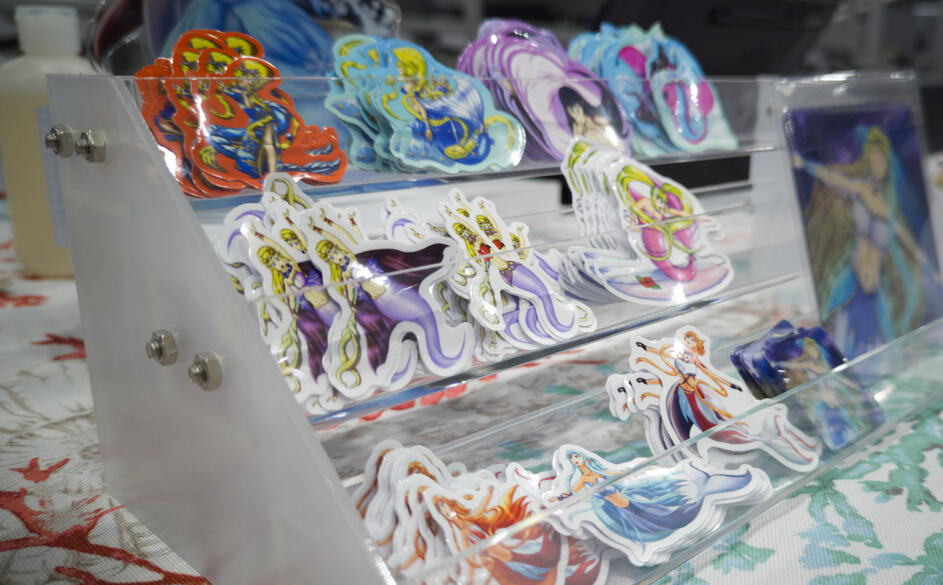 Oct. 2024 - First Ever convention as an artist/vendor (Syracuse PopCon 2024)