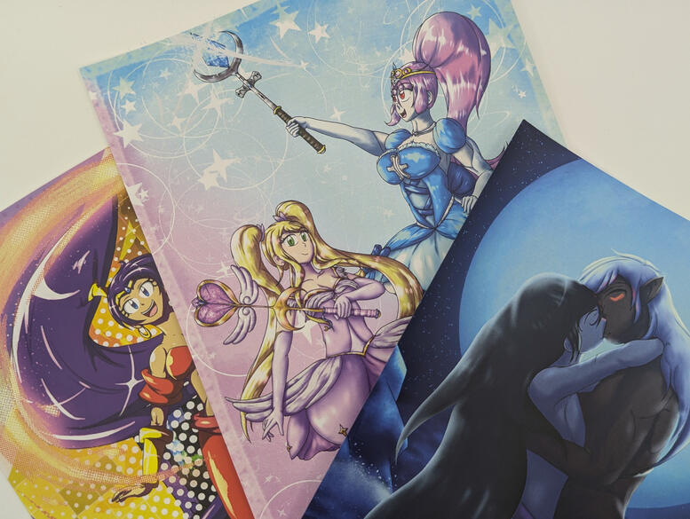 May 2024 - First Official Prints of Artwork and Merch