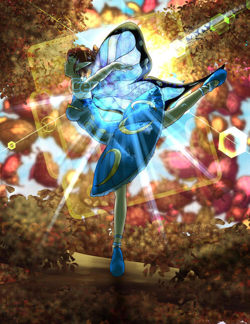 Dance Of The Autumn Fairy