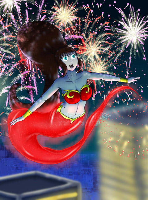 Asra of the Fireworks
